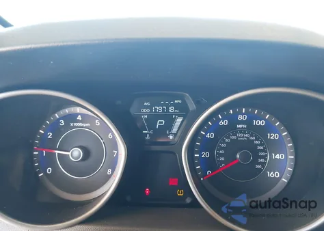 2013 Hyundai Elantra Limited из США, поврежденный, VIN KMHDH4AE8DU805119